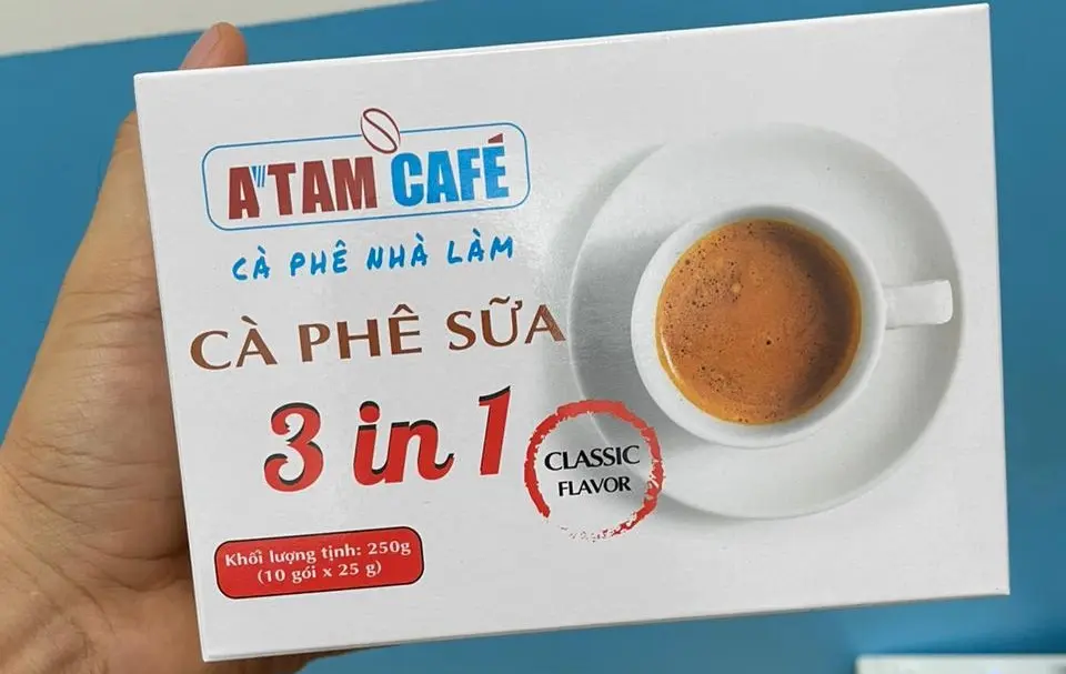 Atam Cafe 3 in 1 Instant Coffee Classic Flavor